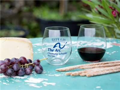 Ħġieġ tal-inbid tal-plastik b'disinji stampati b'żewġ-naħat